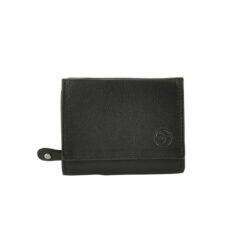 Δερμάτινο Γυναικείο Πορτοφόλι Daston με RFID 136 ΜΑΥΡΟ ΜΕ ΧΑΡΑΞΗ
